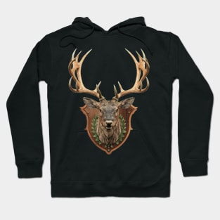 Deer Trophy Head Hoodie